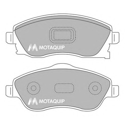 Photo Kit de plaquettes de frein, frein à disque MOTAQUIP LVXL1014