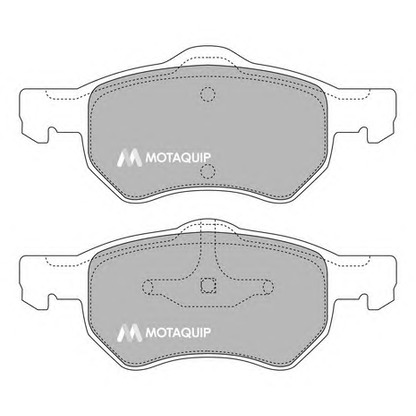 Photo Brake Pad Set, disc brake MOTAQUIP LVXL1178