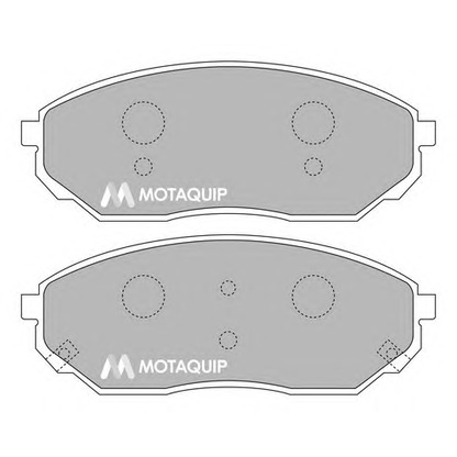 Photo Brake Pad Set, disc brake MOTAQUIP LVXL1201