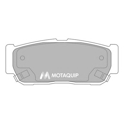 Фото Комплект тормозных колодок, дисковый тормоз MOTAQUIP LVXL1203