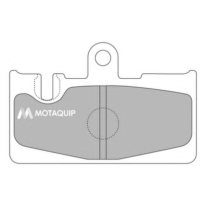Photo Brake Pad Set, disc brake MOTAQUIP LVXL1206