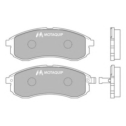 Zdjęcie Zestaw klocków hamulcowych, hamulce tarczowe MOTAQUIP LVXL1241