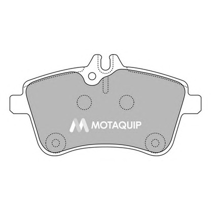 Photo Brake Pad Set, disc brake MOTAQUIP LVXL1268