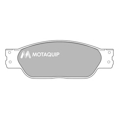Фото Комплект тормозных колодок, дисковый тормоз MOTAQUIP LVXL1316