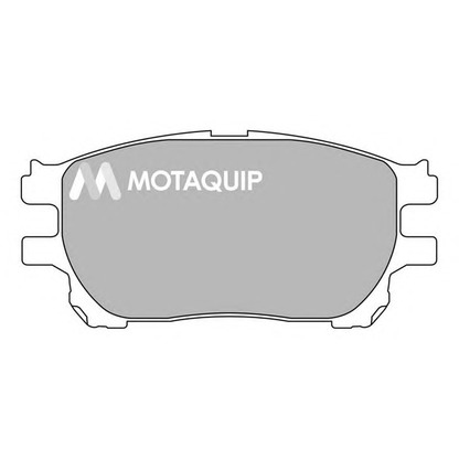 Фото Комплект тормозных колодок, дисковый тормоз MOTAQUIP LVXL1364