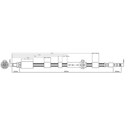 Foto Flessibile del freno MOTAQUIP VBH1202