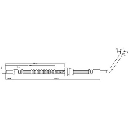 Foto Flessibile del freno MOTAQUIP VBH739