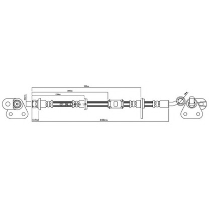 Foto Flessibile del freno MOTAQUIP VBH861