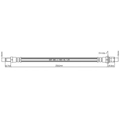 Photo Flexible de frein MOTAQUIP VBH918