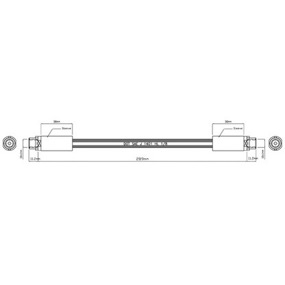 Photo Flexible de frein MOTAQUIP VBH996