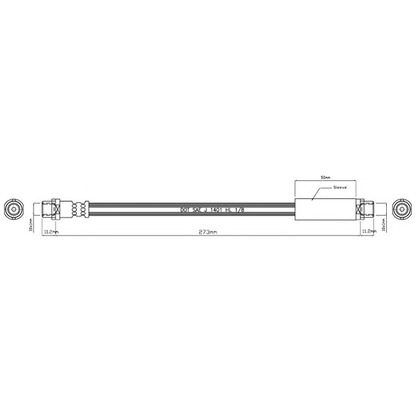 Foto Flessibile del freno MOTAQUIP VBJ121