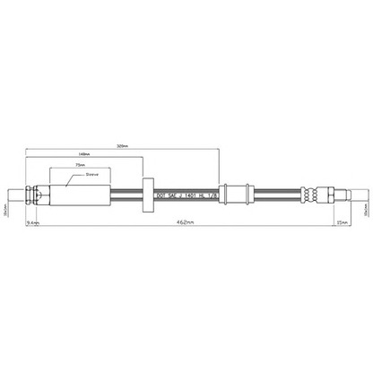 Photo Brake Hose MOTAQUIP VBJ204