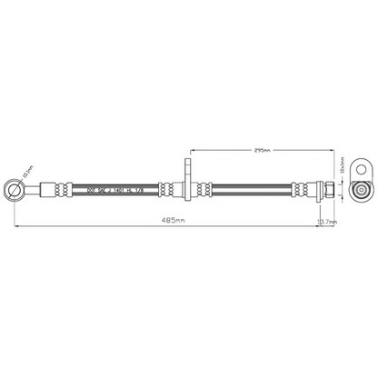 Photo Flexible de frein MOTAQUIP VBJ214