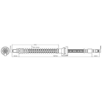 Photo Flexible de frein MOTAQUIP VBJ259