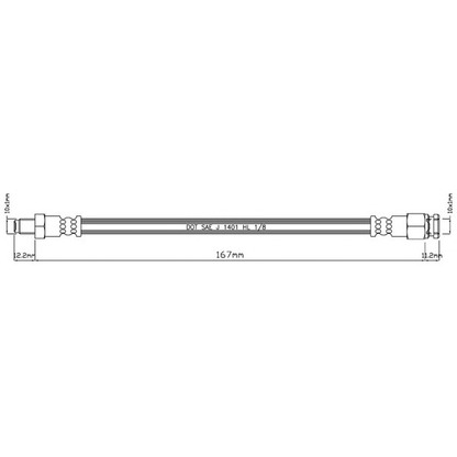 Foto Flessibile del freno MOTAQUIP VBJ301