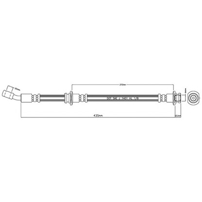 Foto Flessibile del freno MOTAQUIP VBJ380