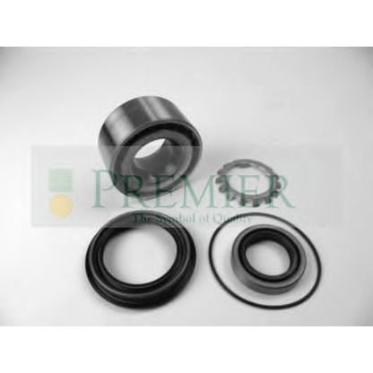 Foto Juego de cojinete de rueda BRT Bearings PWK0206