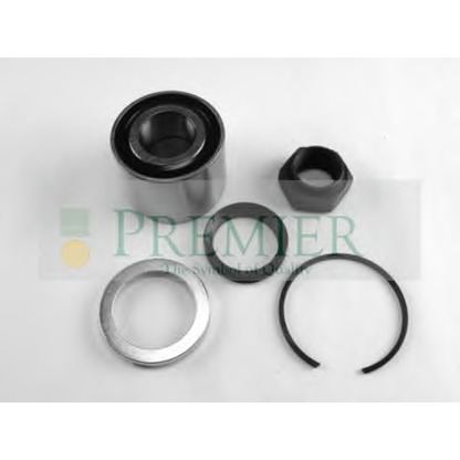 Photo Kit de roulements de roue BRT Bearings PWK0510