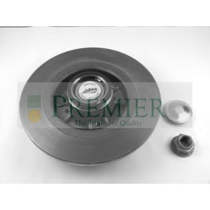 Zdjęcie Tarcza hamulcowa BRT Bearings PWK0788