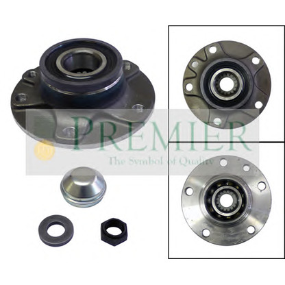 Foto Kit cuscinetto ruota BRT Bearings PWK1957