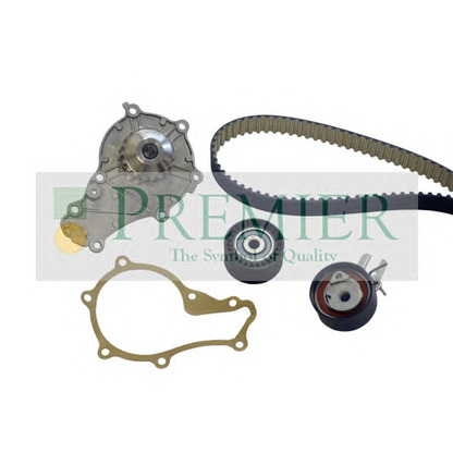 Photo Water Pump & Timing Belt Kit BRT Bearings PBTKW20073