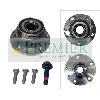 Photo Kit de roulements de roue BRT Bearings PWK2096