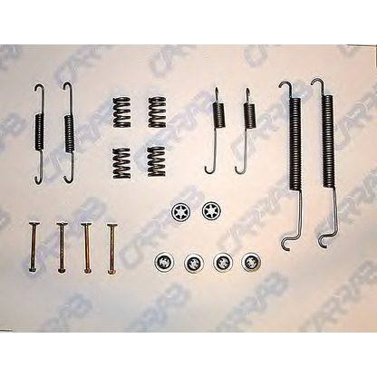 Photo Accessory Kit, brake shoes CARRAB BRAKE PARTS 3254