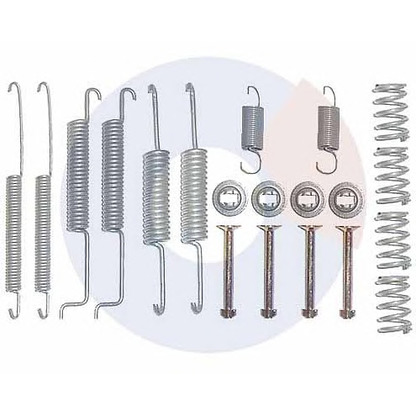 Foto Zubehörsatz, Bremsbacken CARRAB BRAKE PARTS 3004