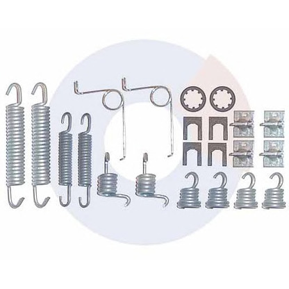 Photo Accessory Kit, brake shoes CARRAB BRAKE PARTS 3015