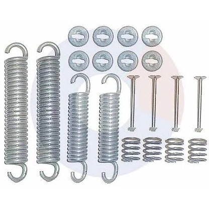 Foto Zubehörsatz, Bremsbacken CARRAB BRAKE PARTS 3040