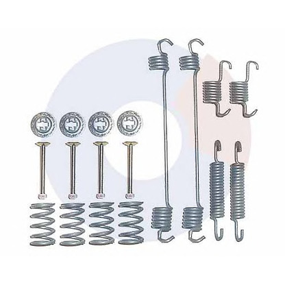 Foto Zubehörsatz, Bremsbacken CARRAB BRAKE PARTS 3118