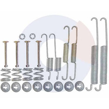 Photo Accessory Kit, brake shoes CARRAB BRAKE PARTS 3124