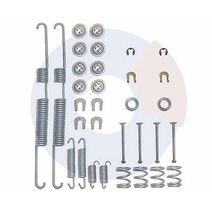 Photo Accessory Kit, brake shoes CARRAB BRAKE PARTS 3178