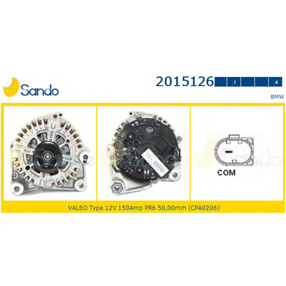 Foto Generator SANDO 20151261