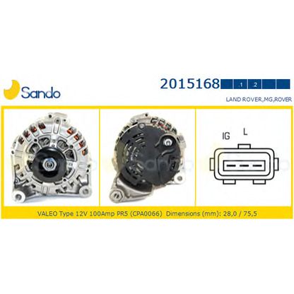 Foto Generator SANDO 20151681