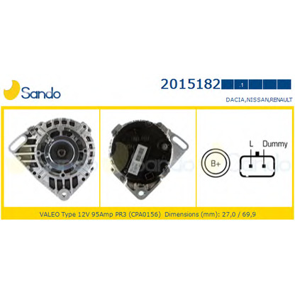 Foto Generator SANDO 20151821
