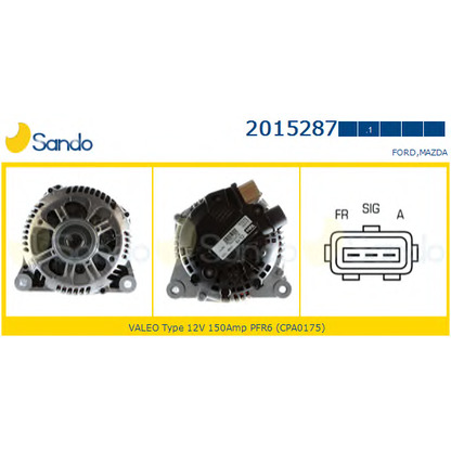 Foto Generator SANDO 20152871
