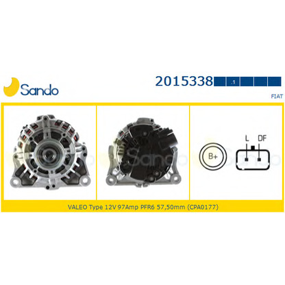 Foto Generator SANDO 20153381