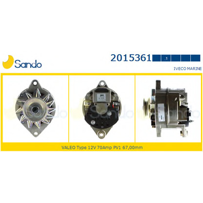 Foto Generator SANDO 20153611