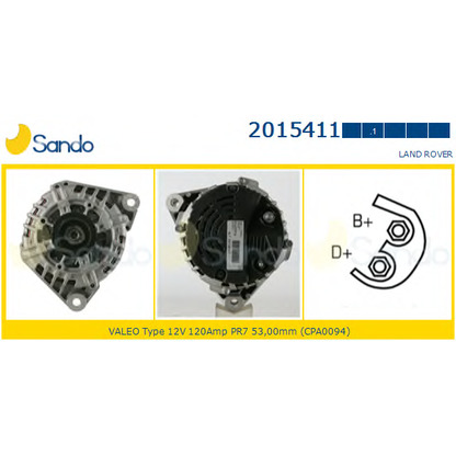 Foto Generator SANDO 20154111