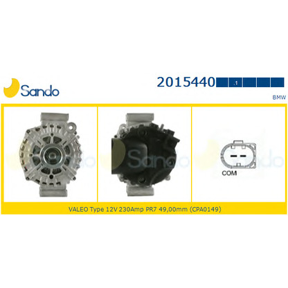 Foto Generator SANDO 20154401