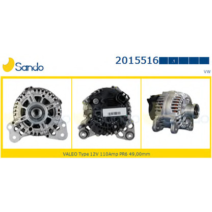 Foto Generator SANDO 20155161