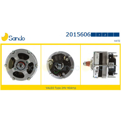 Zdjęcie Alternator SANDO 20156061