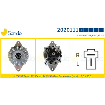 Foto Generator SANDO 20201110