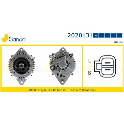 Foto Generator SANDO 20201310