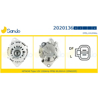 Foto Generator SANDO 20201360