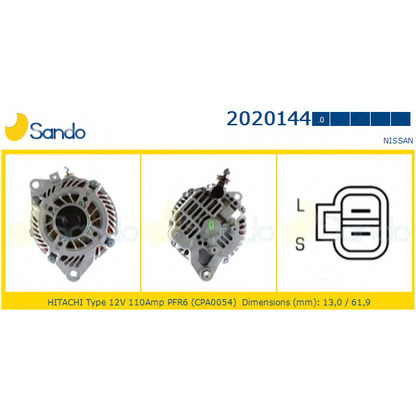 Foto Generator SANDO 20201440