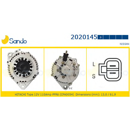 Foto Generator SANDO 20201450