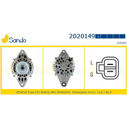 Foto Generator SANDO 20201490