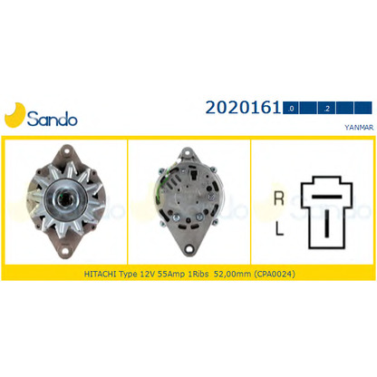 Foto Generator SANDO 20201610